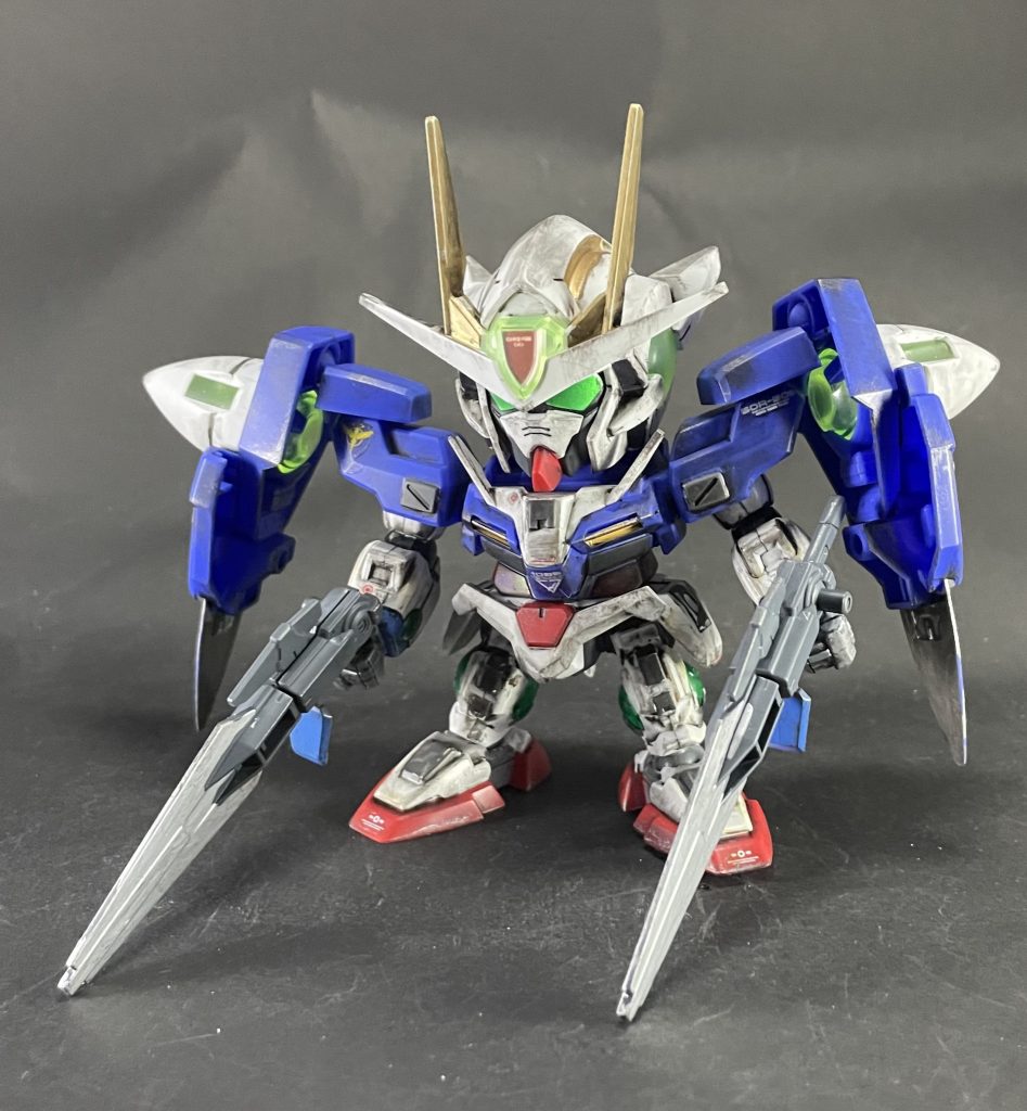 ガンダムマーカーでの塗り分けもしています☺️