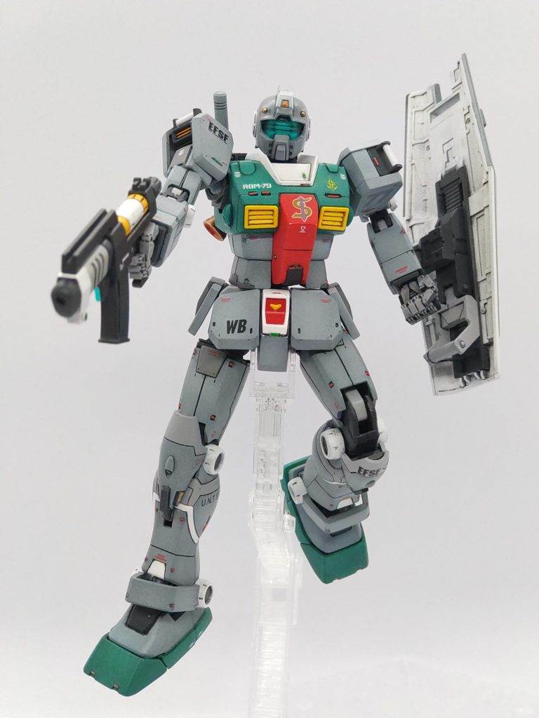 HG　スレッガー中尉専用ジム–7枚目/制作者：inagu 51