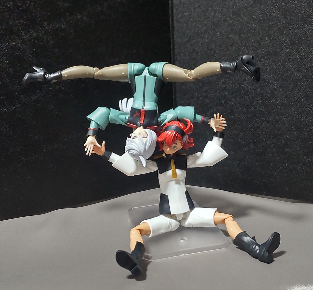 キン肉バスター(キン肉マン)※ちょっと掴むところは違いますけど、フィギュアに可動範囲の限界はありますので……