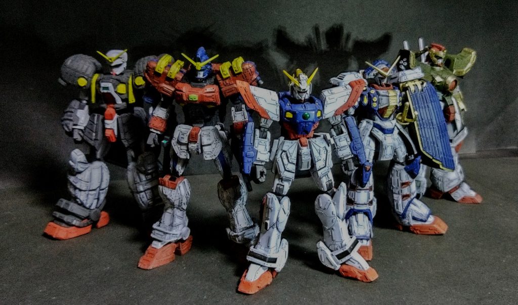 原型がアレだったので良く作ったと我ながら感心しますね😭残りはデビルだけなのでザクが完成したら頑張ります💪