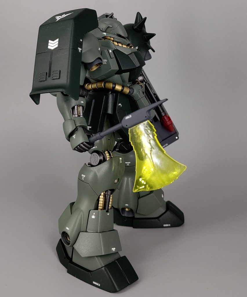 多少のスジボリは追加してますが基本的には彫り直しがメインです。デカールも少なめ