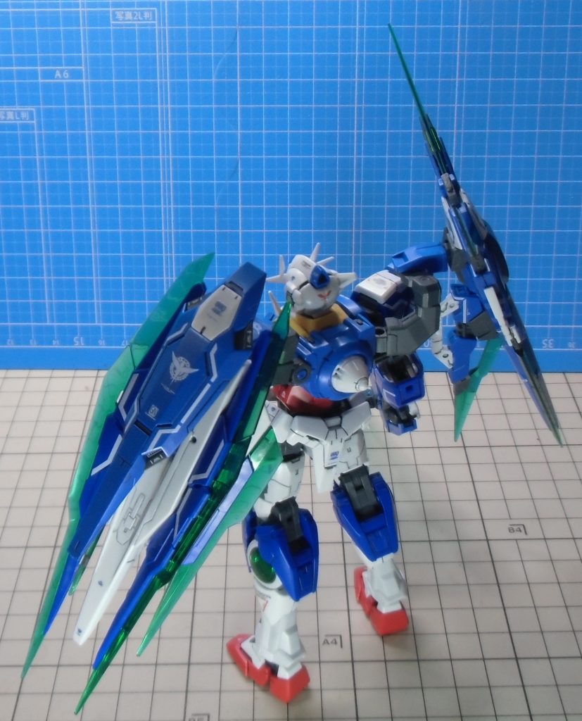 RG　クアンタ　素組–5枚目/制作者：mike-neko