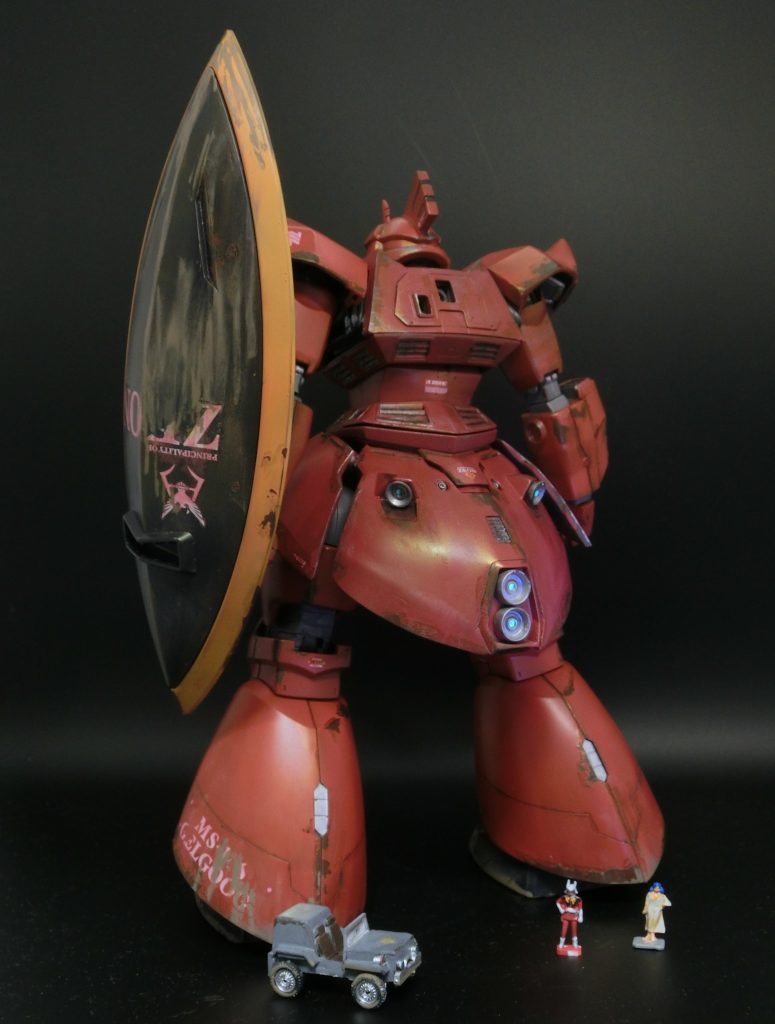 MG 1/100 シャア専用ゲルググ　Ver.1　THE　ORIGIN版–5枚目/制作者：hiroshim