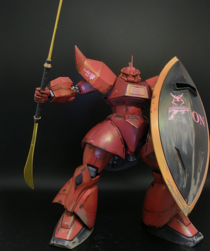 MG 1/100 シャア専用ゲルググ　Ver.1　THE　ORIGIN版–6枚目/制作者：hiroshim