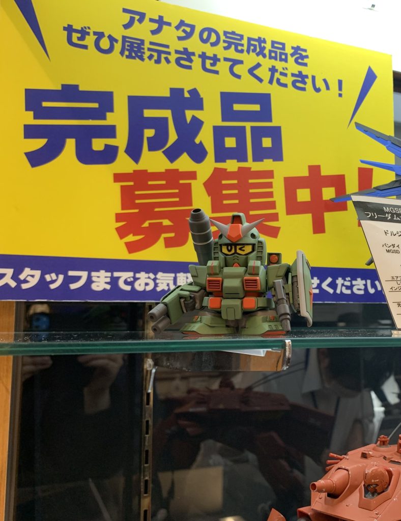 ※秋葉原ラジオ会館8階のボークスさんに飾らせてもらえる事になりました。ボークスさんありがとうございます!