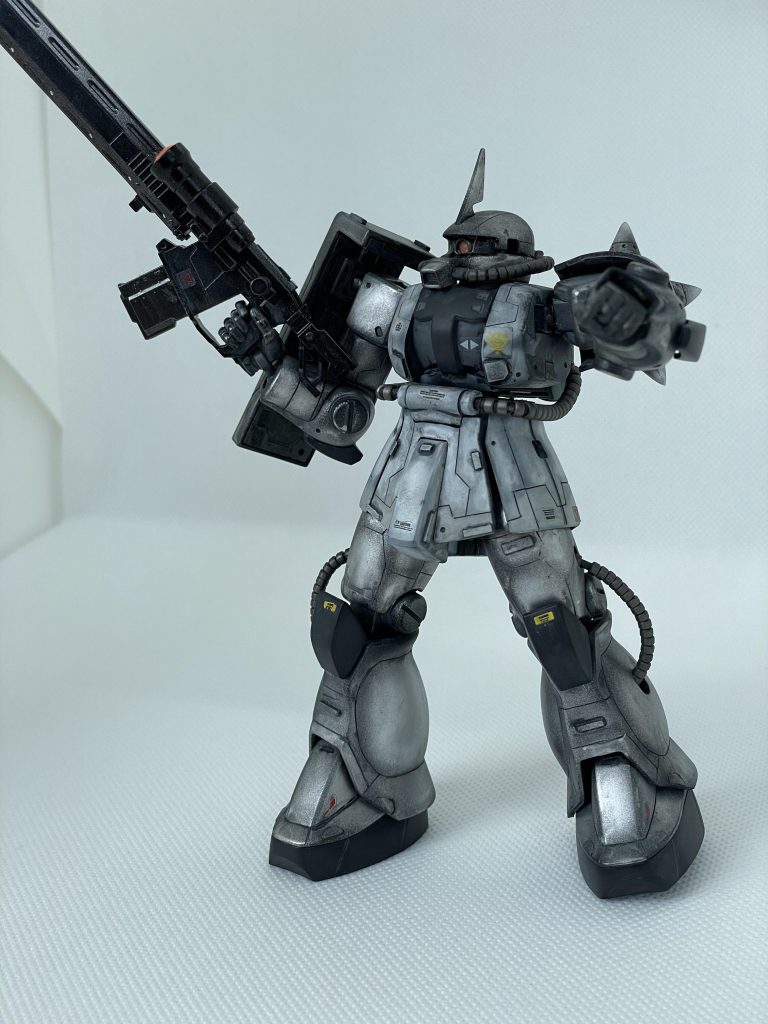 動力パイプはメタルパーツに置き換えています。何気にパイプだけで本体より高価という、、、