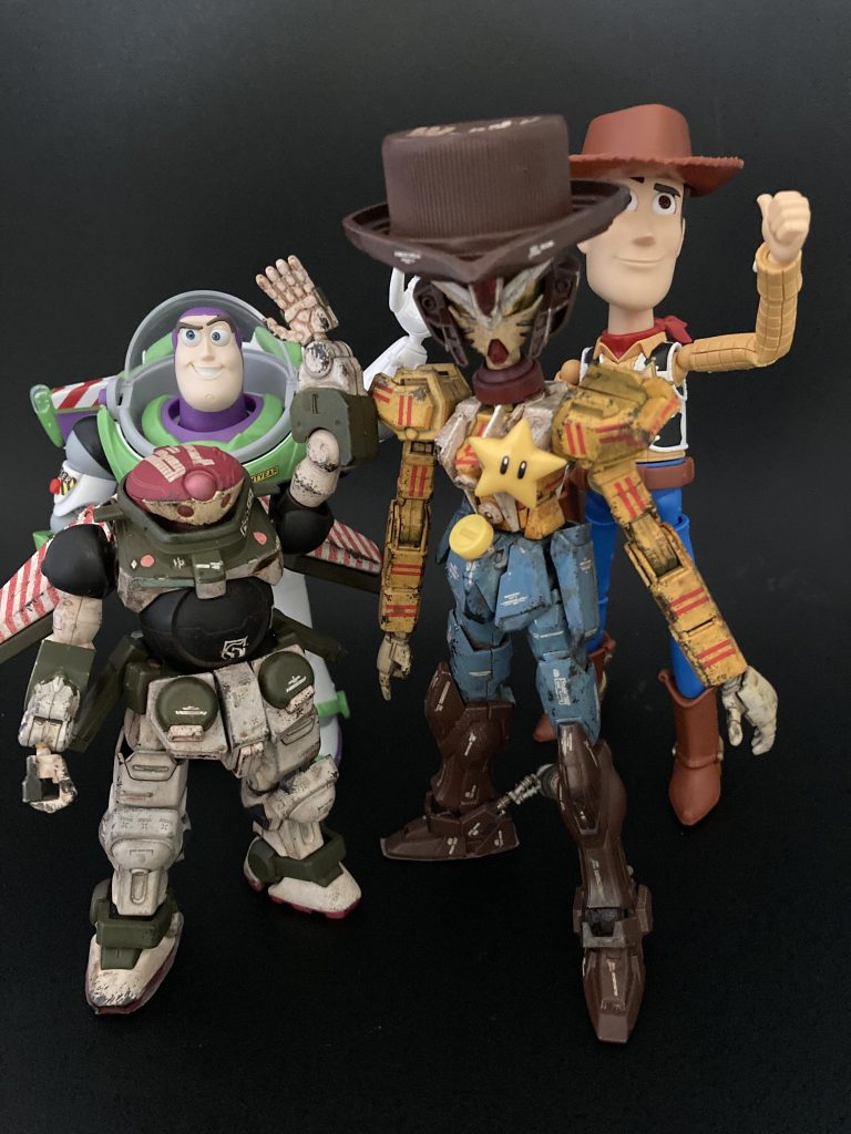 この前ショップさんにTOYストーリーのキット2体を見つけてしまい衝動買いしてしまいましたw^ ^