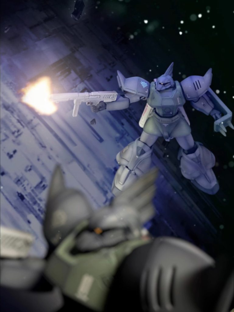 劇中、コロニージャックの様子をモチーフに写真加工。