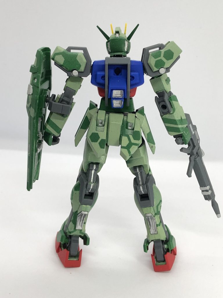 背面から。デカール貼り忘れたので背中がちょっと寂しいですね。ここまで読んでいただき、ありがとうございました!もし宜しければ、いいね!やコメントもお願いします!以下はオマケになります。良ければ見ていってください!