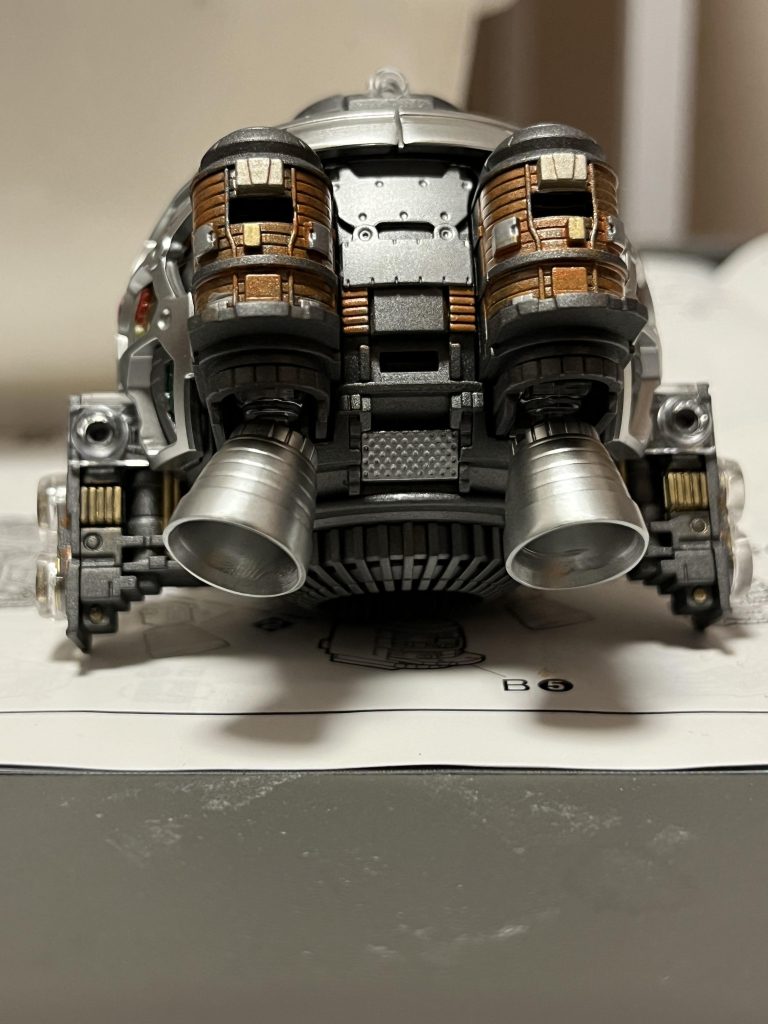 MGボール　メカニカルクリアー　内部塗装–7枚目/制作者：ootoro