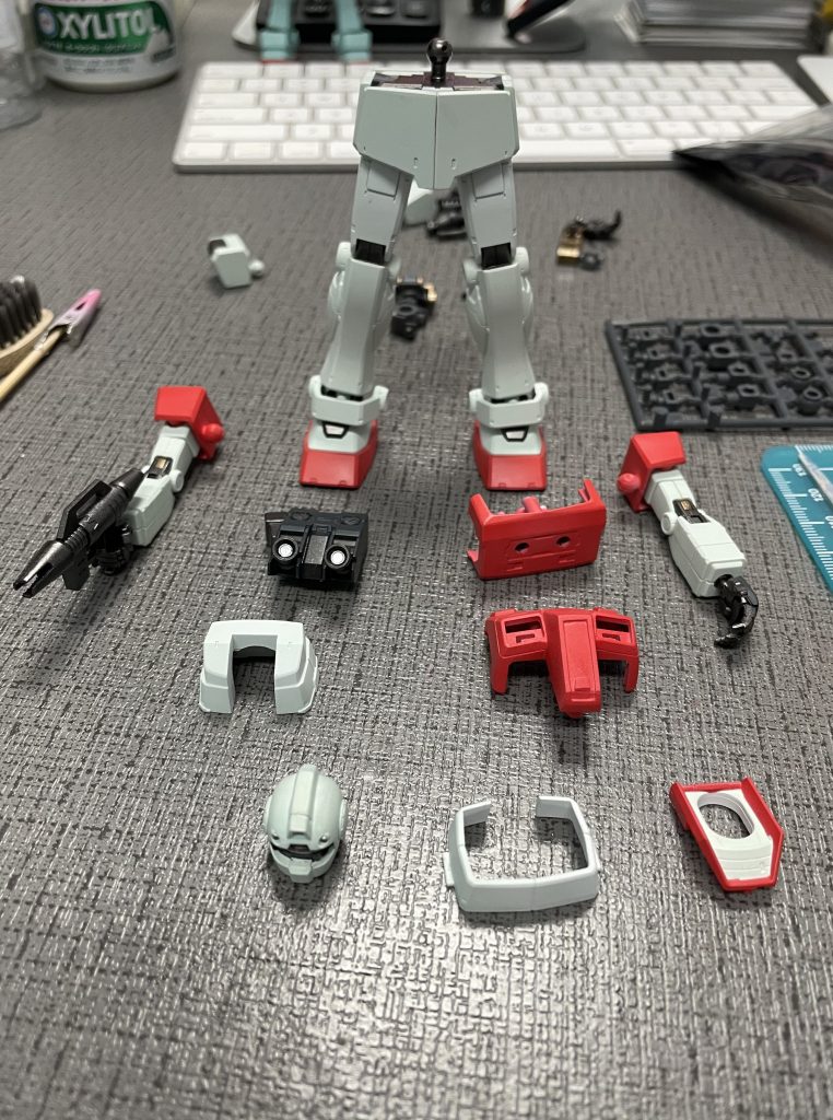 ジム（GUNDAM THE ORIGIN版）–2枚目/制作者：@LC