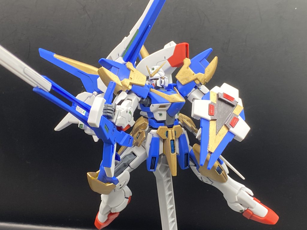 メガビームライフルこと物干し竿。まさに物干し竿といった長さです。