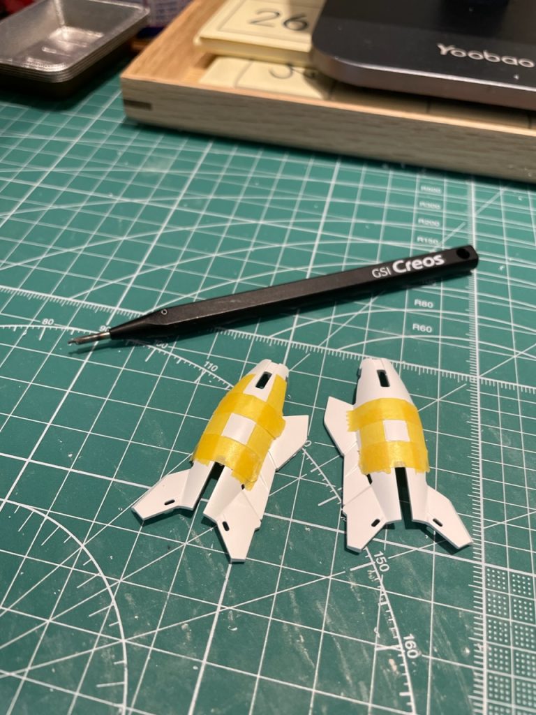 初めての筋彫り