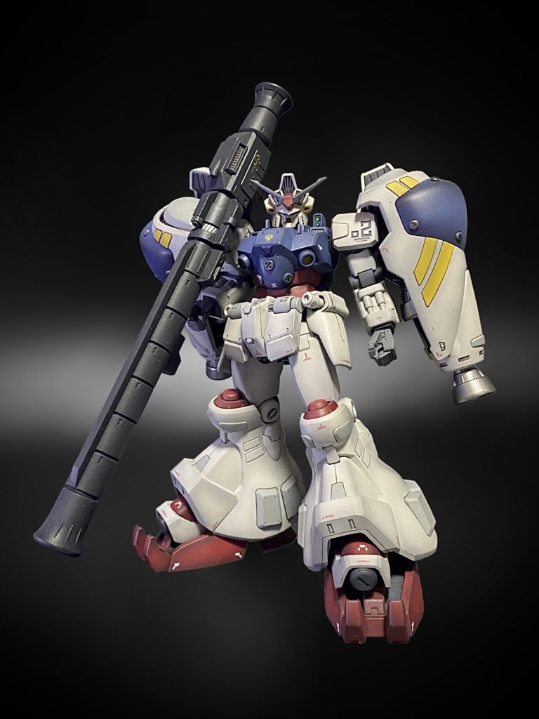 製作してから2度目のリペイント。ちょっと悪そうな雰囲気が出たかなと。