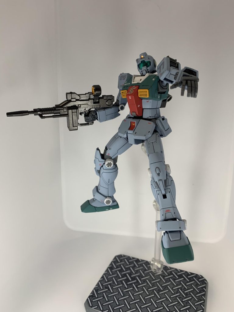 HGジム（スレッガー搭乗機）–7枚目/制作者：モフモフゴロー