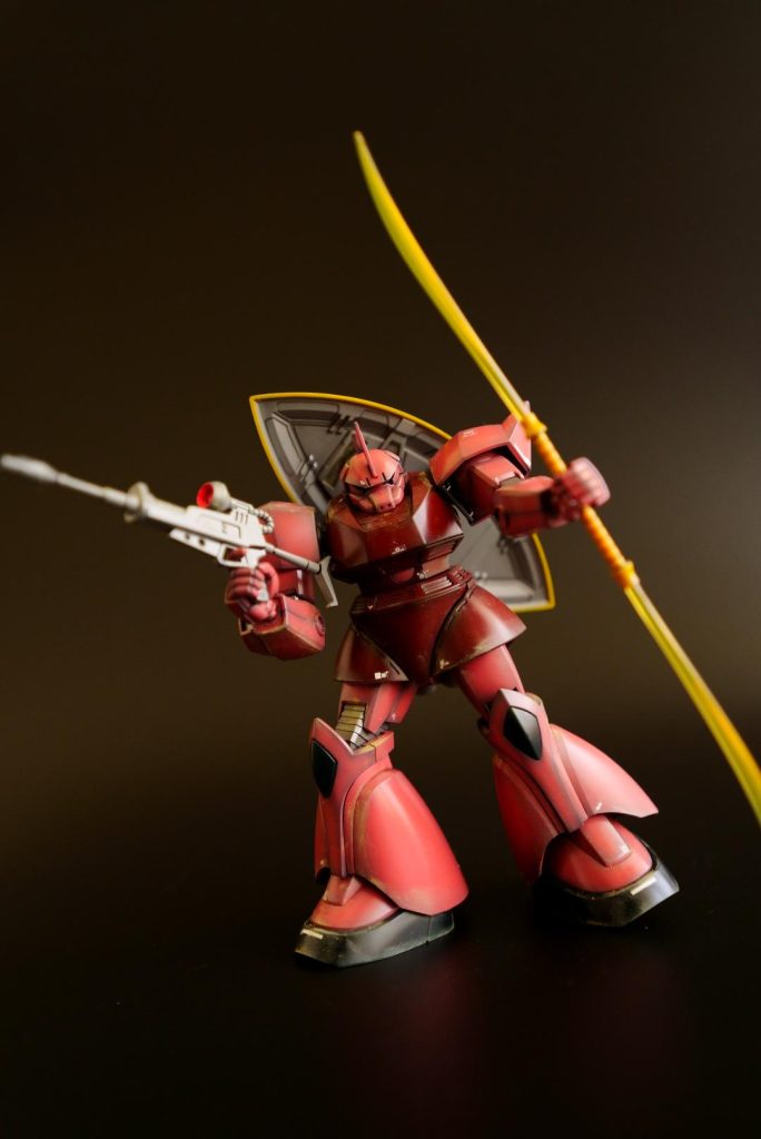 全身ショットだとちょっとウェザリングが分かりづらいかな。