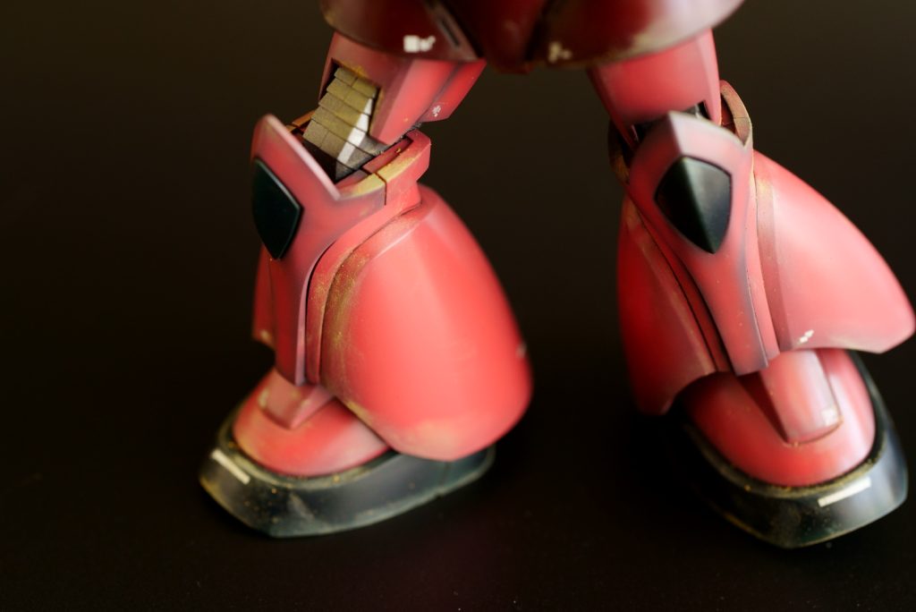 足元のウェザリング