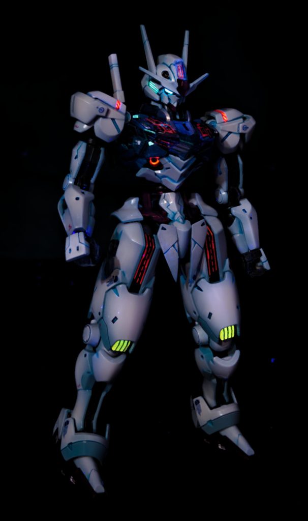 (蛍光)HG ガンダム エアリアル–8枚目/制作者:@akiatom