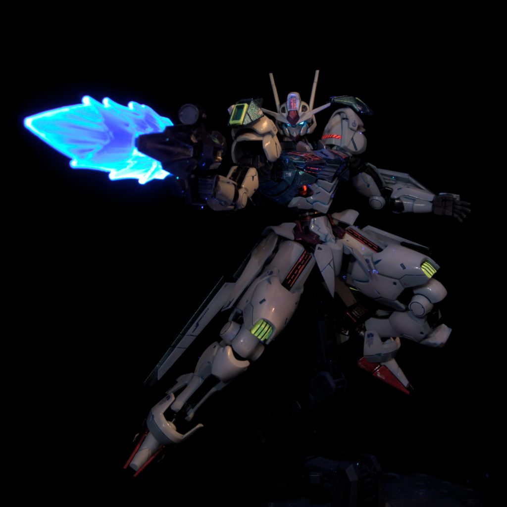 (蛍光)HG ガンダム エアリアル–4枚目/制作者:@akiatom