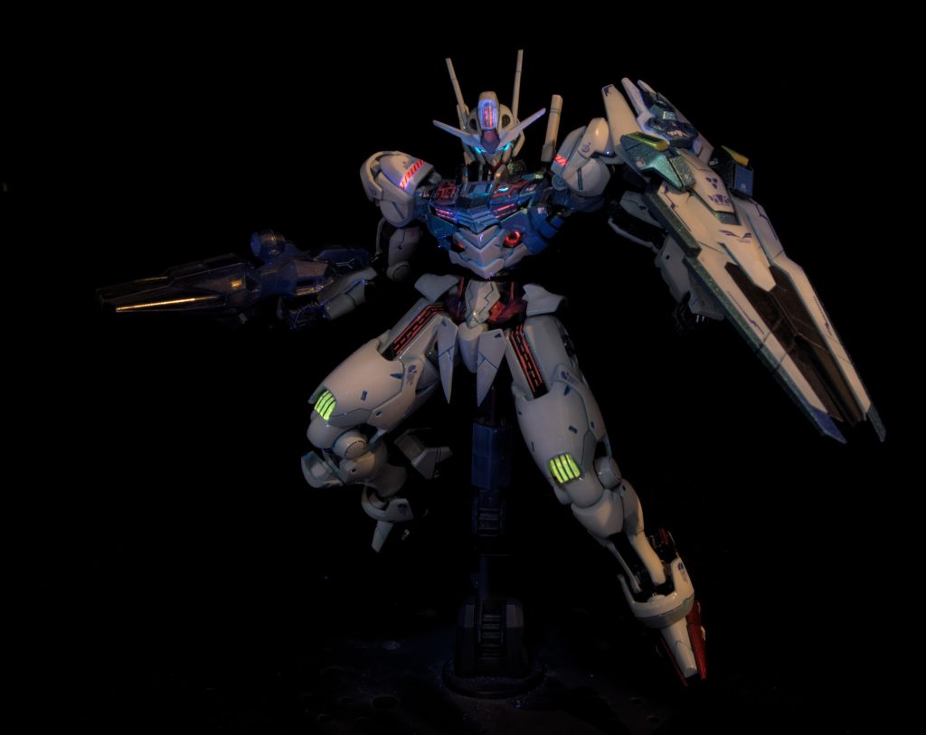 腰部分に、真鍮のワッシャーを挟んでいます。