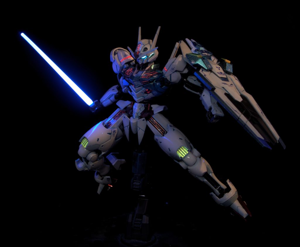 (蛍光)HG ガンダム エアリアル–6枚目/制作者:@akiatom