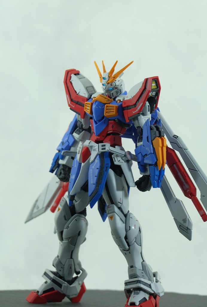 本体の方は特に手を加えていませんが、カラーリングは少しトーンを落として、イエロー部分はオレンジにしてメリハリを出しています。