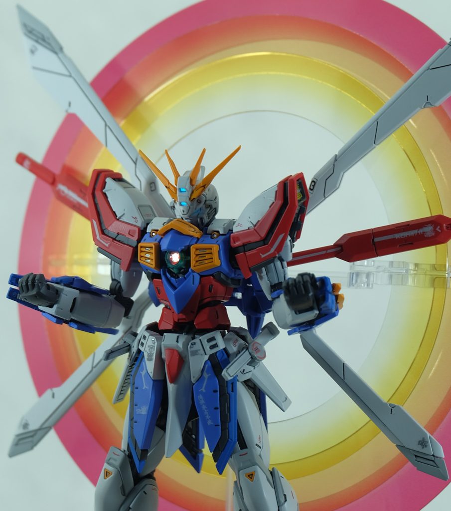 地味に胸の部分をクリアレジンに置き換えたので、綺羅っとしますね。