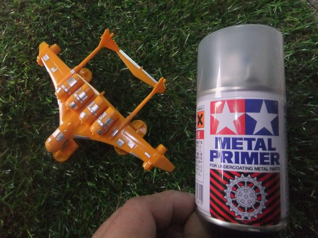 アルミテープへの塗装の剥がれ防止にタミヤのメタルプライマー!