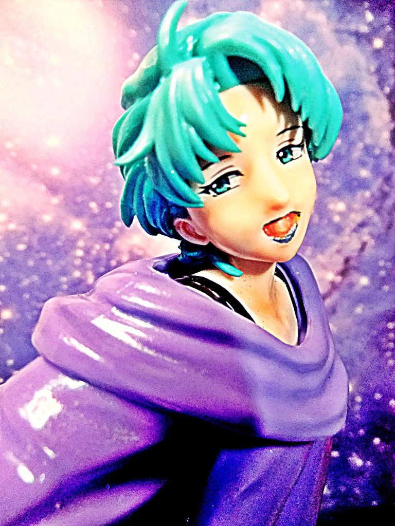 アップに対応出来るかな?メタバイオレットの粒子のせいで?リテイクが必要かもしれません(笑)