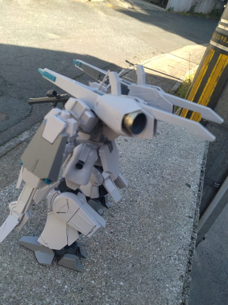 背中にあるブースターは男のロマン 