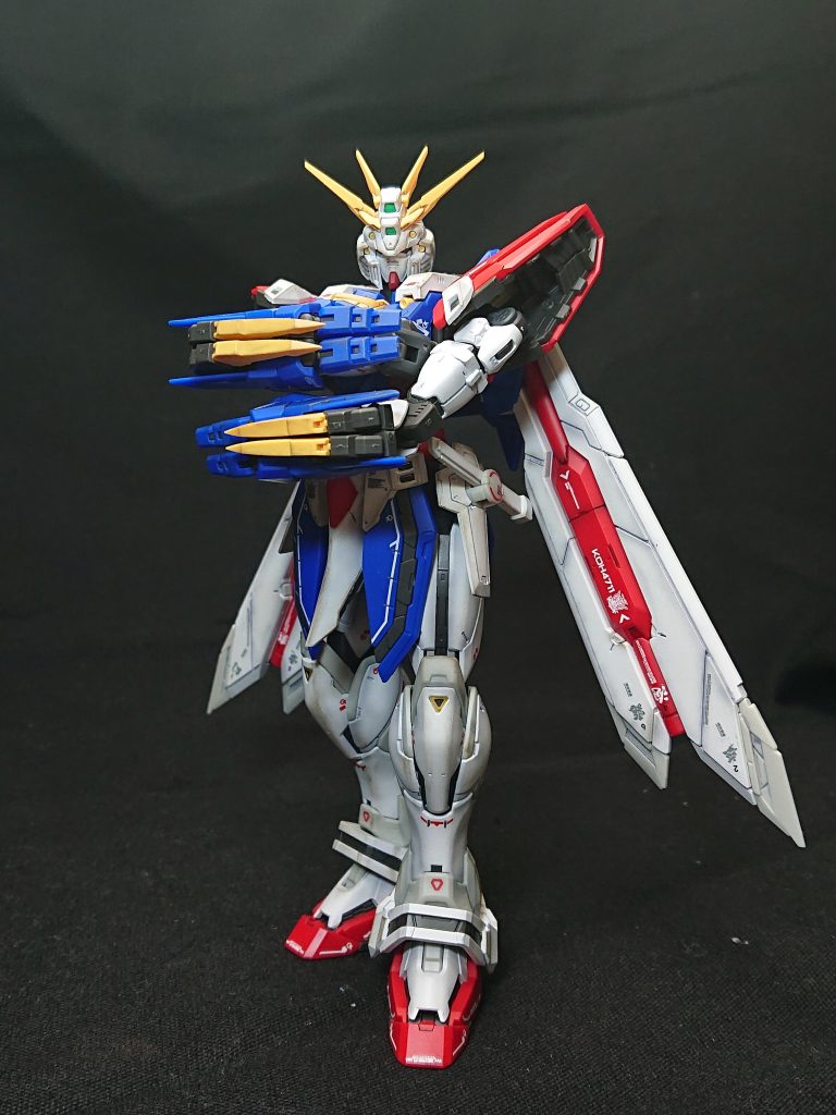 ゴッドガンダム–2枚目/制作者：マイクラ