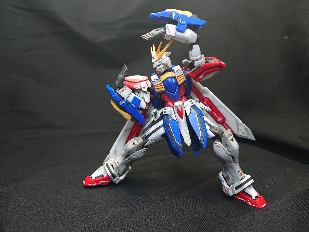 ゴッドガンダム–3枚目/制作者：マイクラ