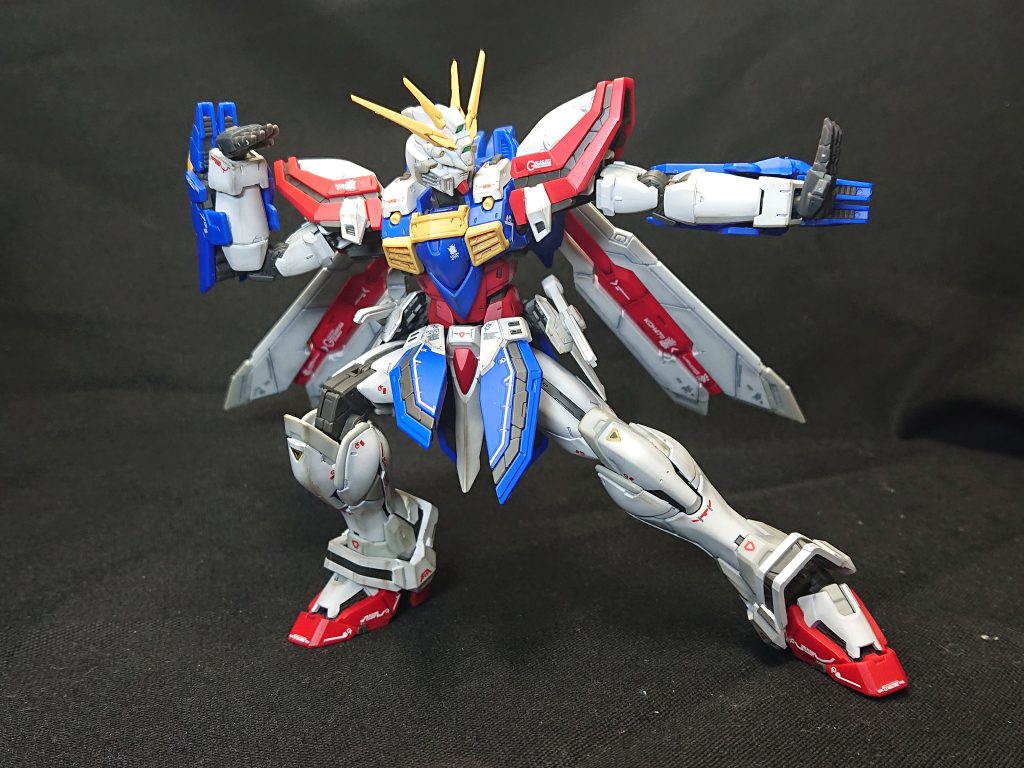 ゴッドガンダム–4枚目/制作者：マイクラ