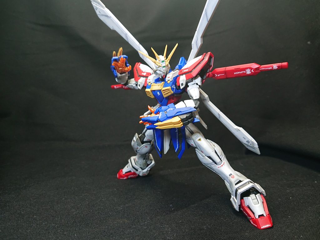 ゴッドガンダム–6枚目/制作者：マイクラ