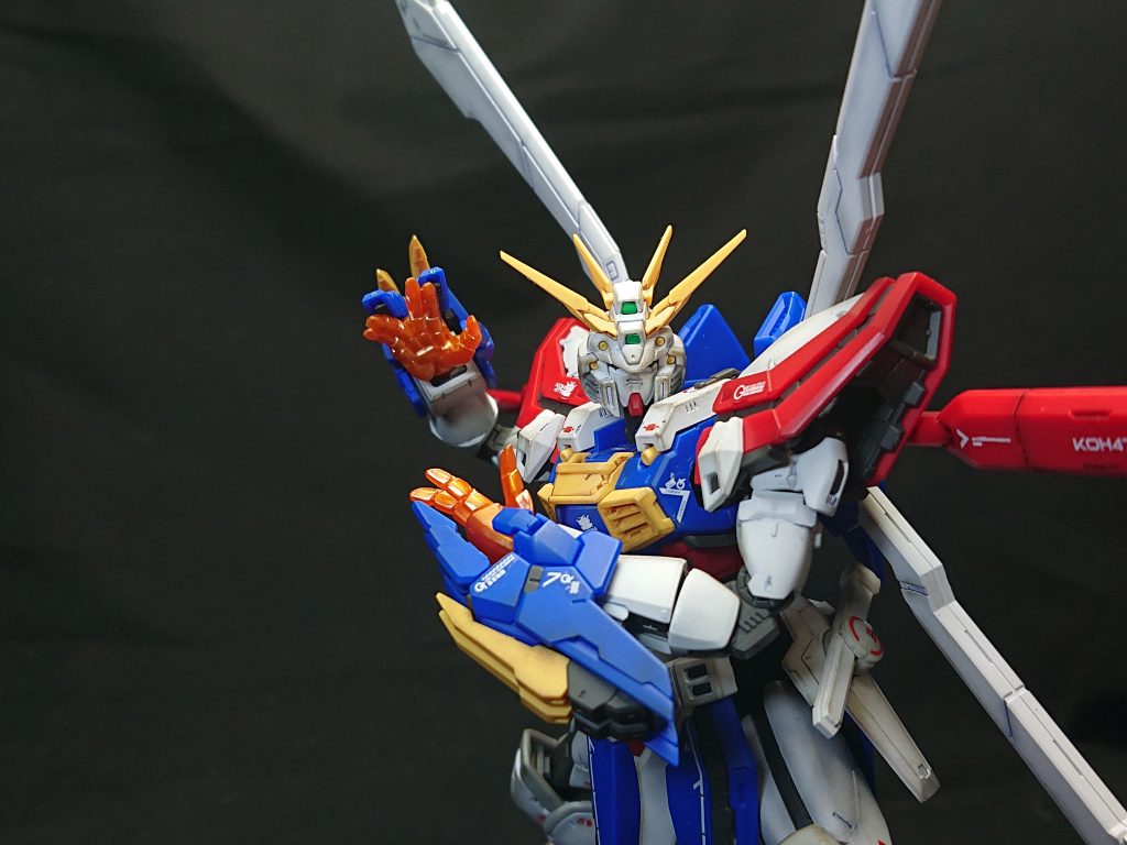 ゴッドガンダム–7枚目/制作者：マイクラ