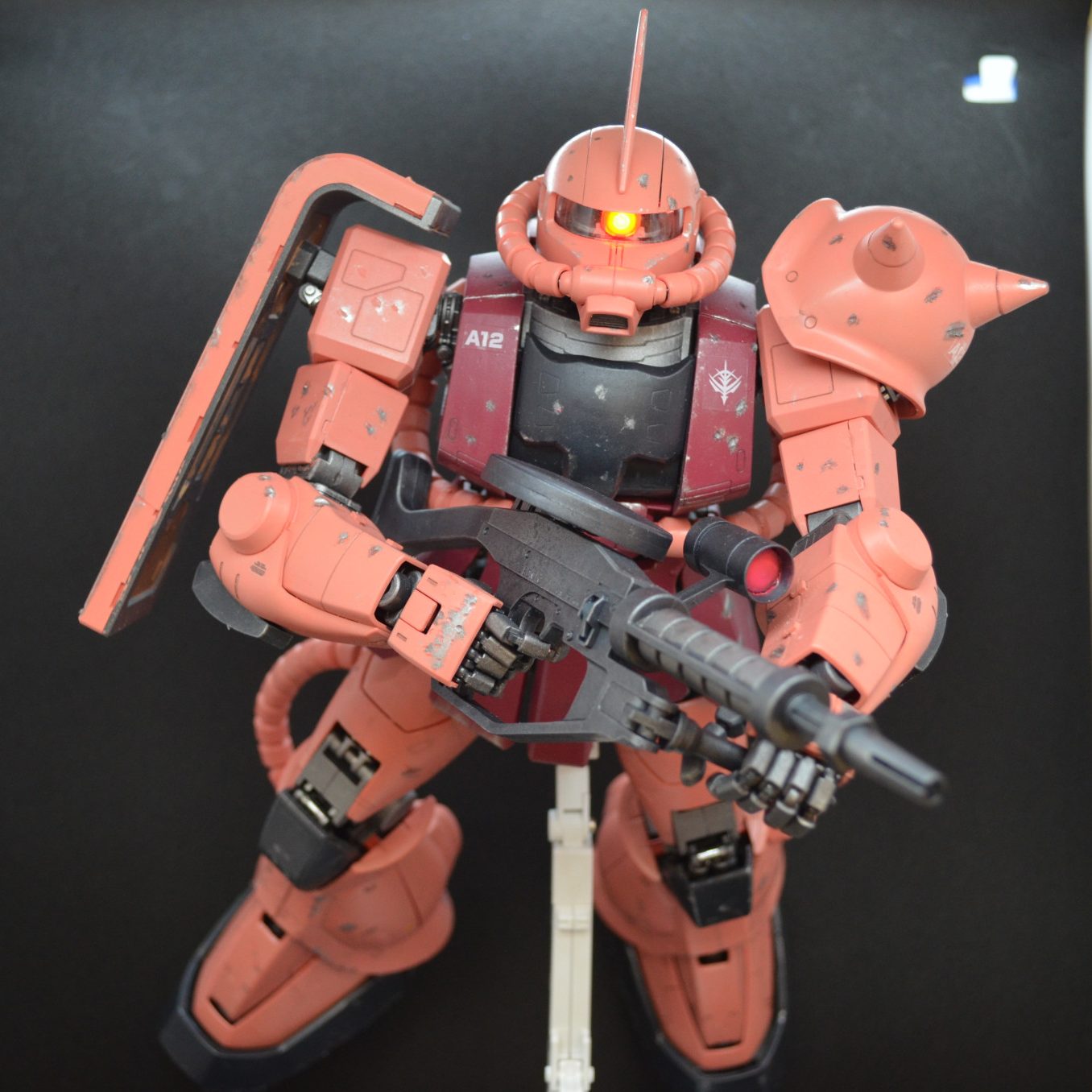 PGシャア専用ザク｜waage4さんのガンプラ作品｜GUNSTA（ガンスタ）