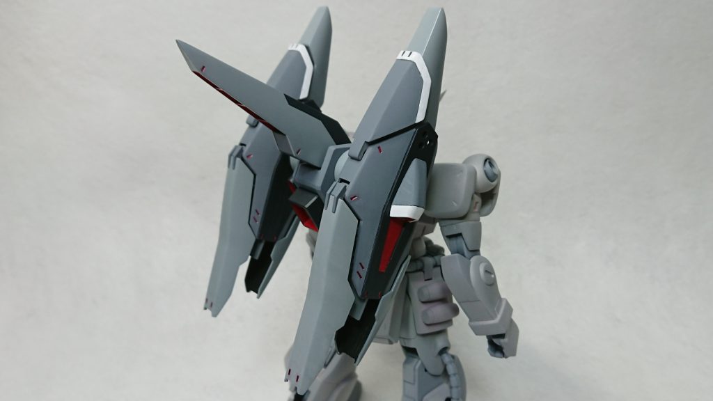 バックパックの塗装が終了した時点