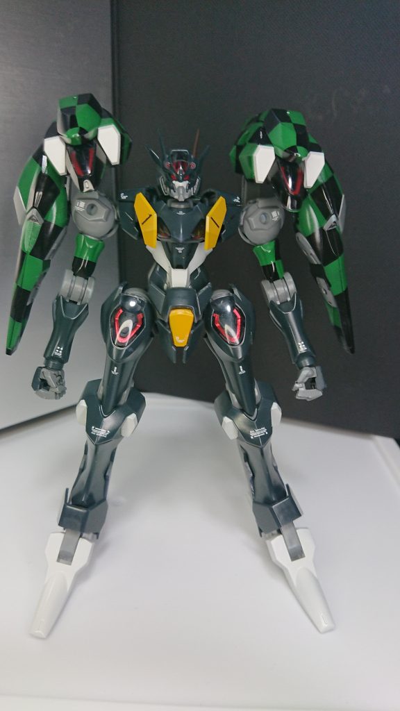 真正面。