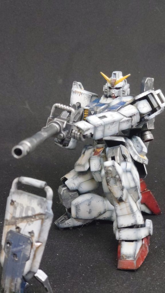 陸戦型ガンダム　ウェザリング仕上げです–5枚目/制作者：@truste39