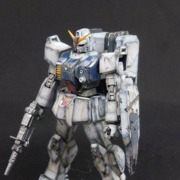 陸戦型ガンダム　ウェザリング仕上げです