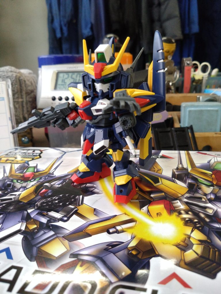 ガトリング砲展開っ!GXではどこから撃ってるのか不明でしたw