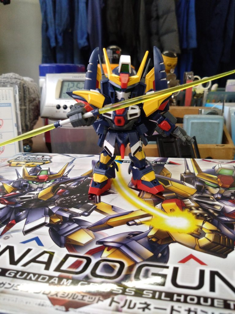 ビームサーベルっ!連結出来る設定とは知りませんでしたw今回はこれで終わろうかと思います。最後まで見ていだきありがとうございましたっ!