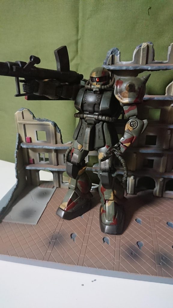 筆塗り&ウェザリングに初挑戦しました！難しいけど楽しい！