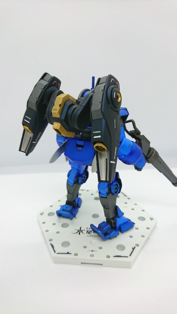 フライトユニットは最近お気に入りのプリズムブルーブラック