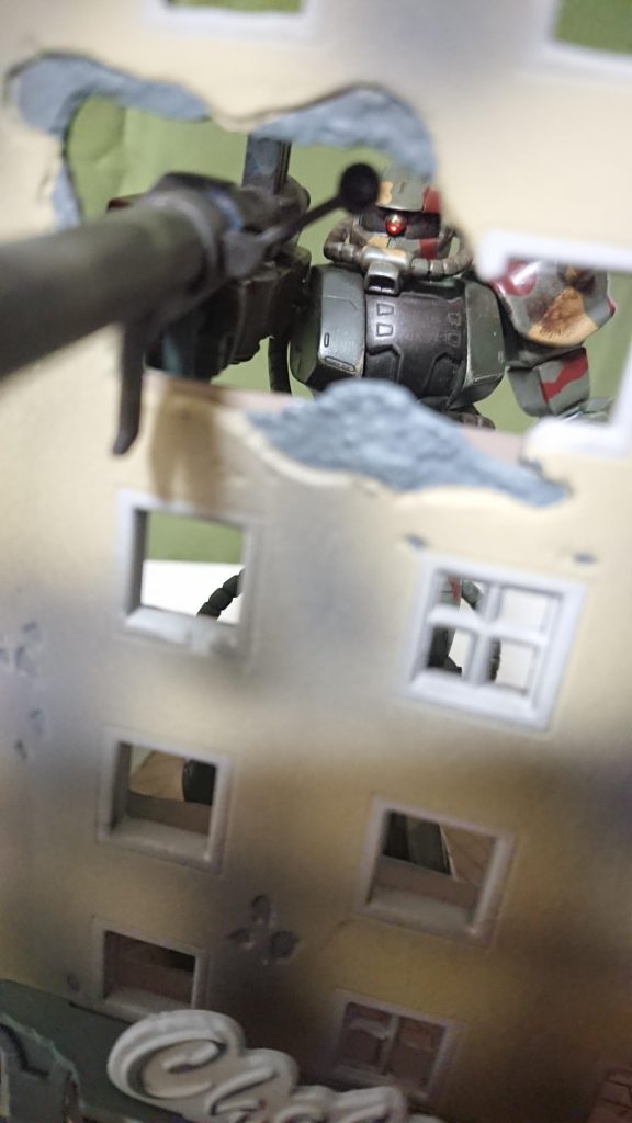 旧キットなのであまり動きがつけられないのが残念ですがフォルムはすごく好きです！