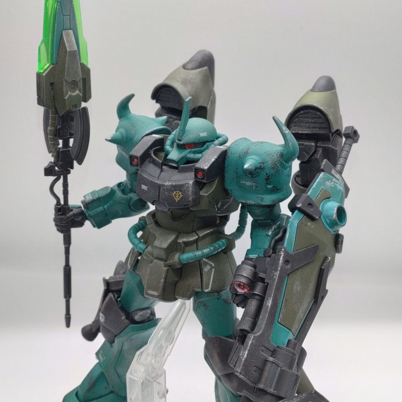 豪華な HG グフカスタム 胴体 ガンプラ ジャンク パーツ