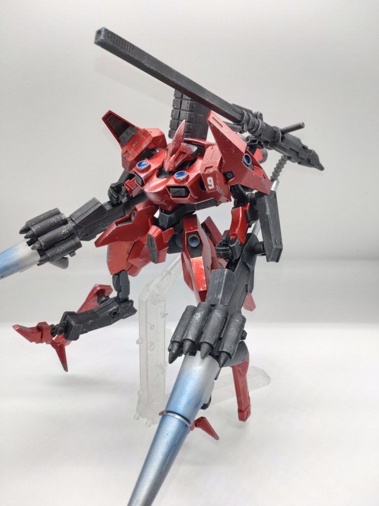 肩キャノンは鉄血のオプションセットです。