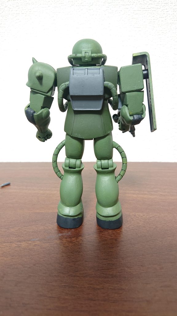 背中の、のっぺりさ。