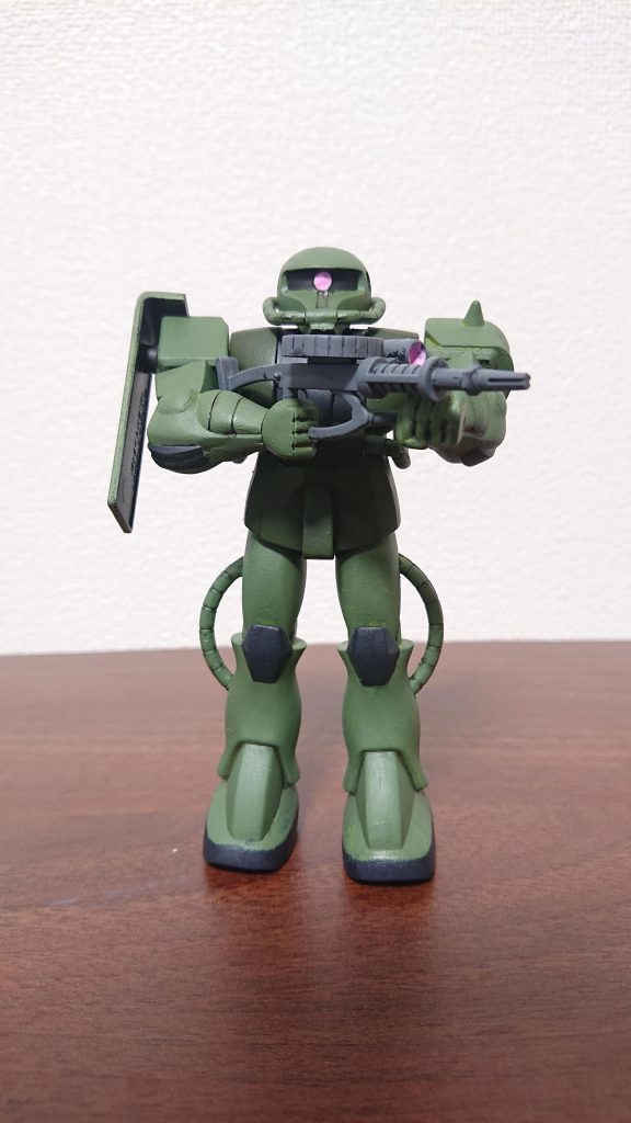 両手持ち出来るのは何気に凄い。記載忘れです。総製作時間は4時間半くらいでした。