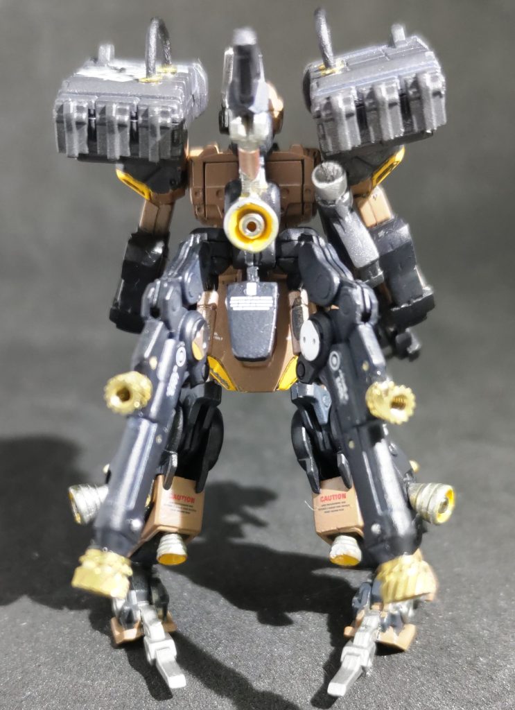 バーニアをメタルパーツに変更。